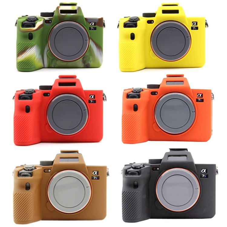 For Sony  A7S III / A7S3 Soft Silicone Protective Case, For Sony A7S III / A7S3