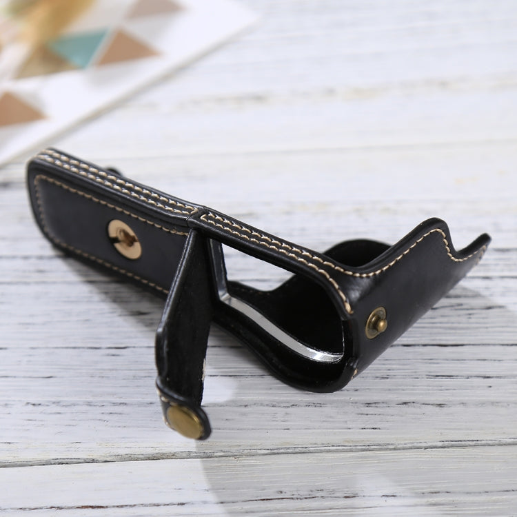 1/4 inch Thread PU Leather Camera Half Case Base for Sony ILCE-5100 / A5100, For Sony A5100