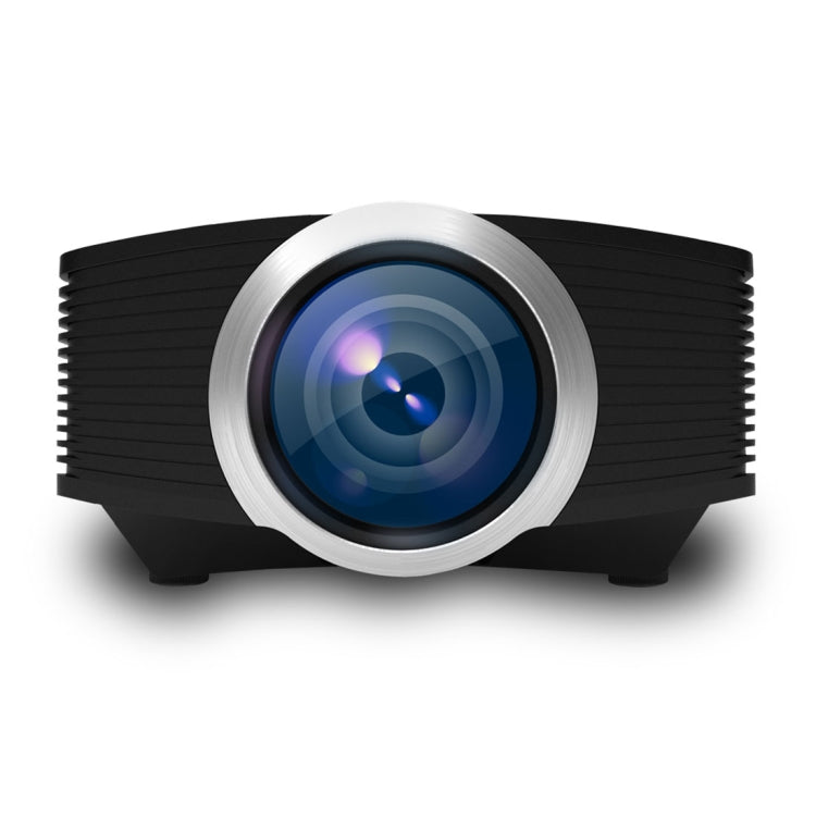 YG510 1200 LUX 800*480 LED Projector HD Home Theater, Support HDMI & VGA & AV & TF & USB, YG510 Black