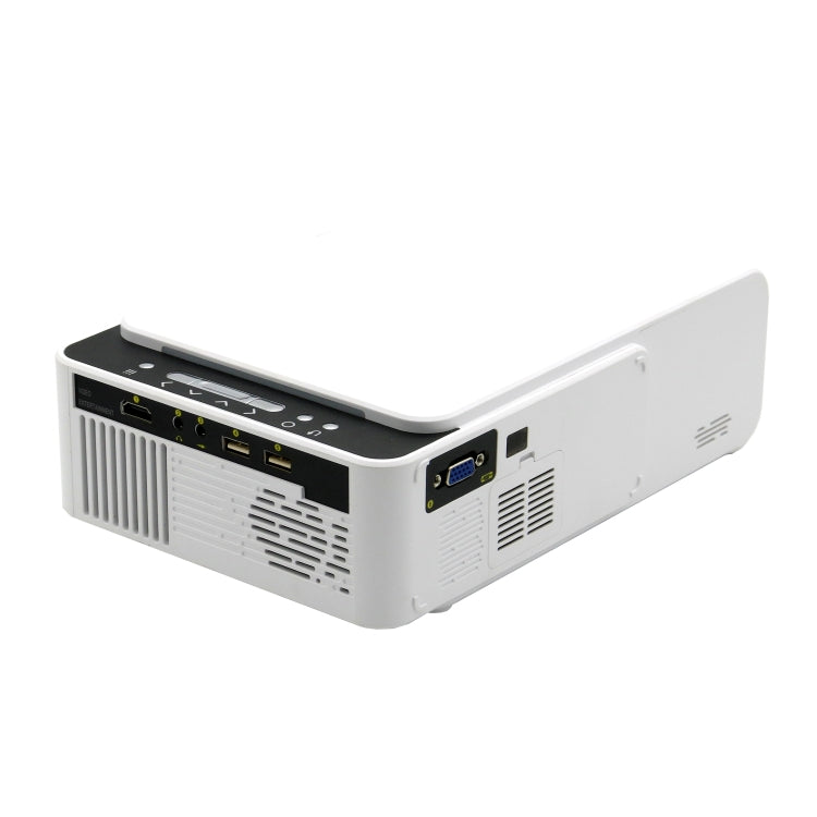 T5 100ANSI Lumens 800x400 Resolution 480P LED+LCD Technology Smart Projector, Support HDMI / SD Card / 2 x USB / Audio 3.5mm, Ordinary Version, Ordinary Version