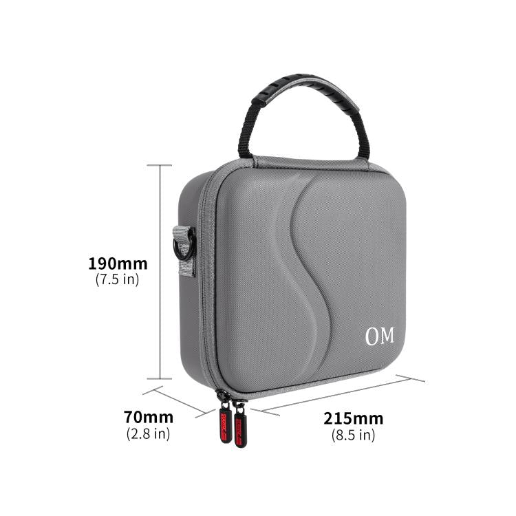 For DJI Osmo Mobile 7 / 7 Pro STARTRC Portable Shockproof Waterproof PU Case Bag, For DJI Osmo Mobile 7 / 7P PU