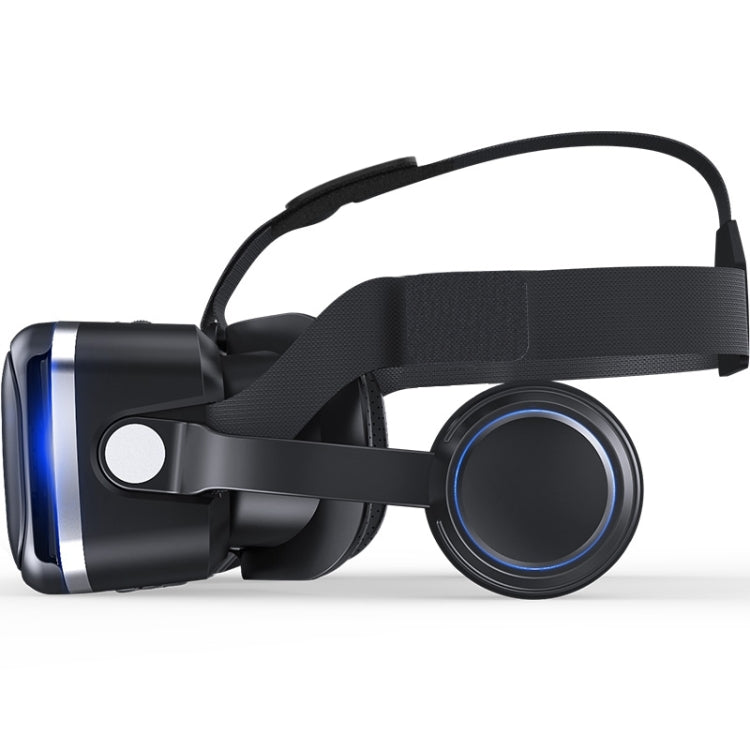 VR SHINECON G04E Virtual Reality 3D Video Glasses Suitable for 3.5 inch - 6.0 inch Smartphone with HiFi Headset