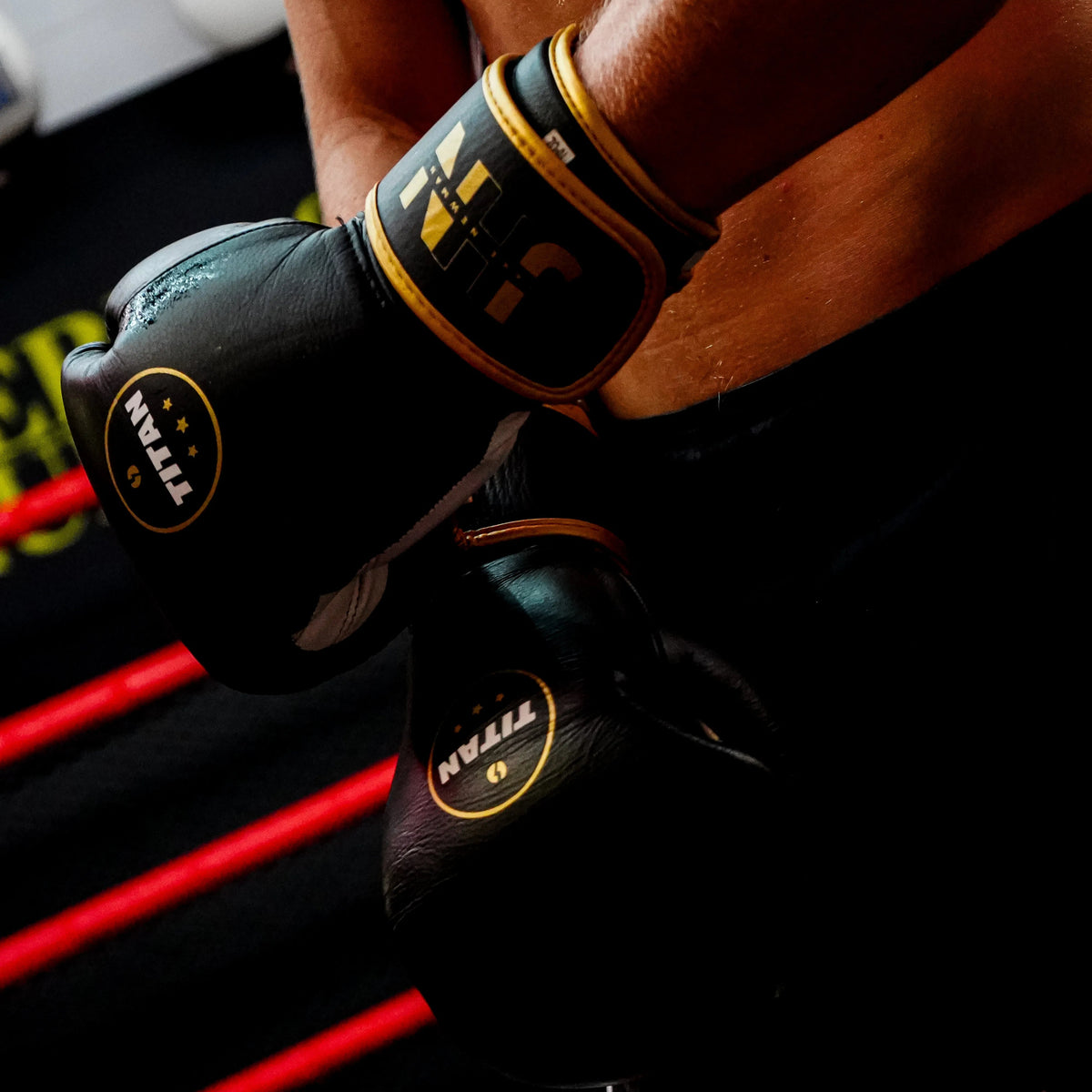 Velocity 3.0 Velcro Boxing Gloves – Midnight Black