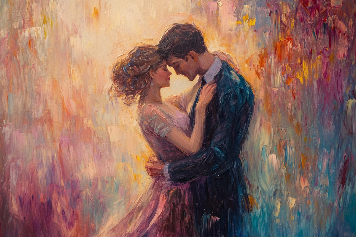 Dance Embrace Canvas
