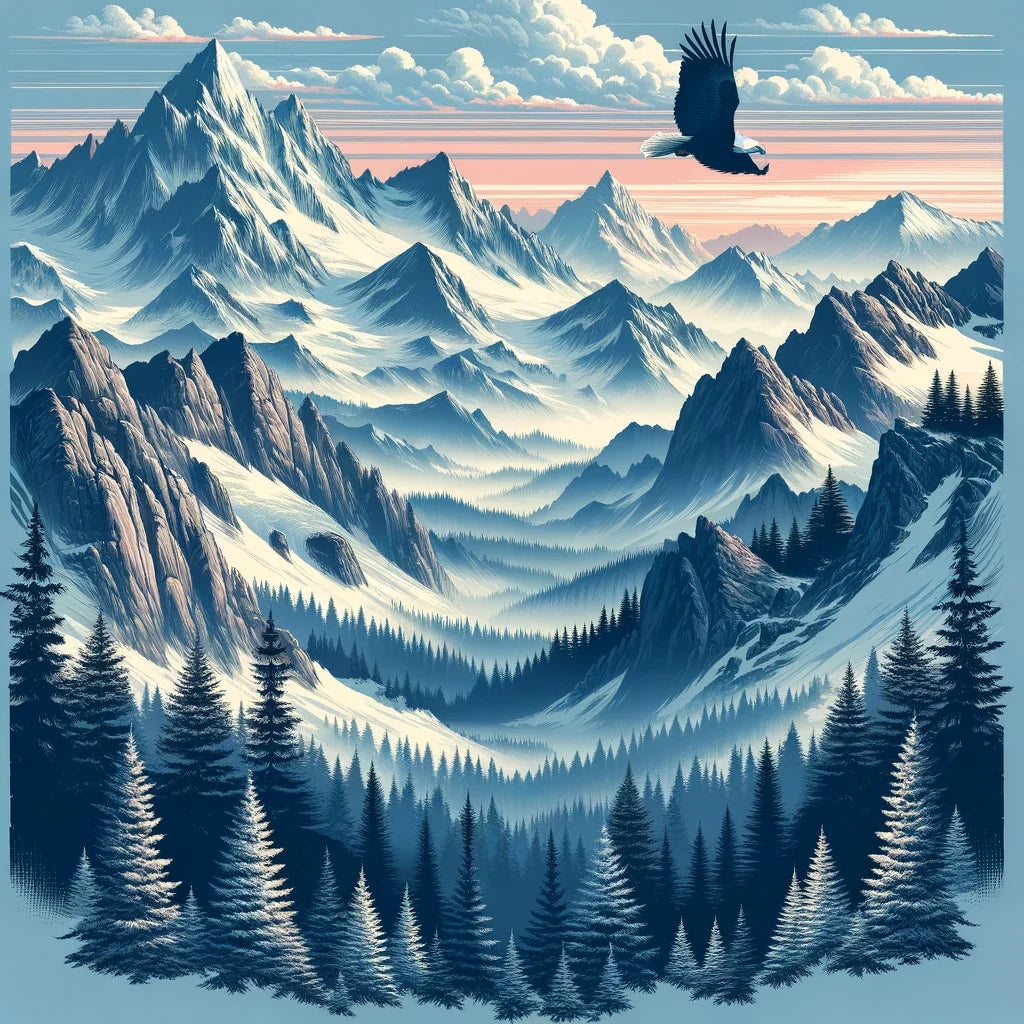 Dawn Summit Canvas