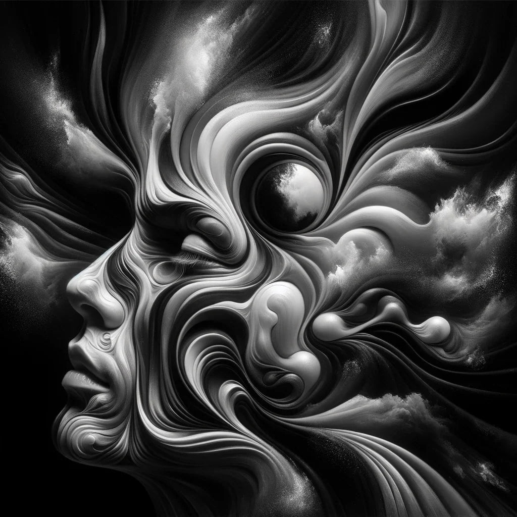 Depths of the Human Psyche Canvas