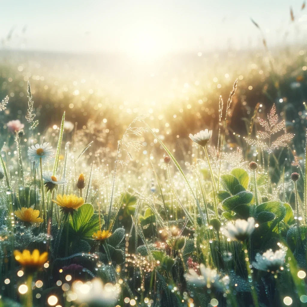 Dew-Kissed Meadow Canvas