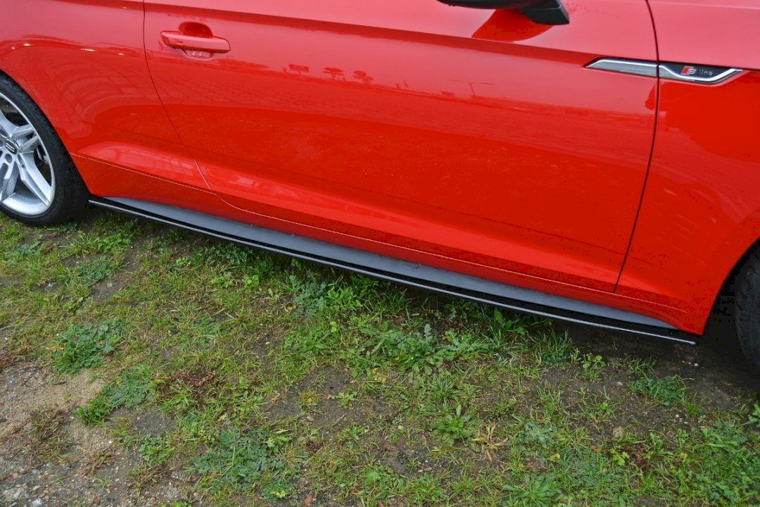 Maxton Design - Aftermarket  SIDE SKIRTS SPLITTERS AUDI A5 F5 S-LINE COUPE (2016 - UP)