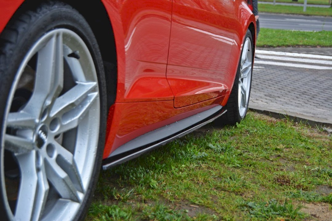 Maxton Design - Aftermarket  SIDE SKIRTS SPLITTERS AUDI A5 F5 S-LINE COUPE (2016 - UP)