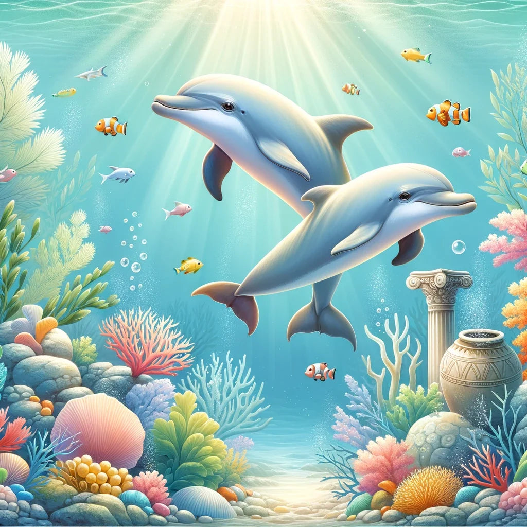 Dolphin Dreamland Canvas