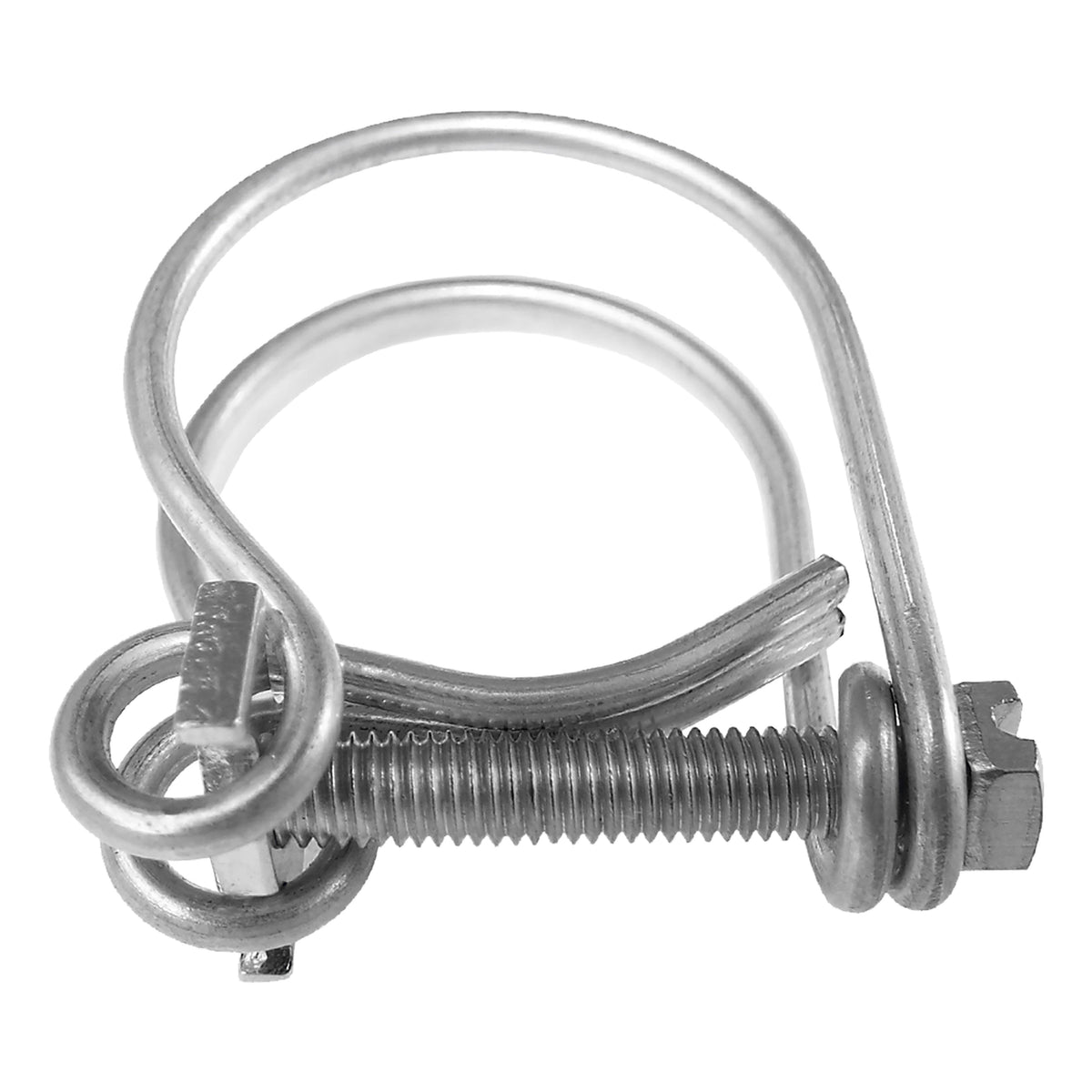 Double Wire Hose Clamp Galvanised 13mm-16mm