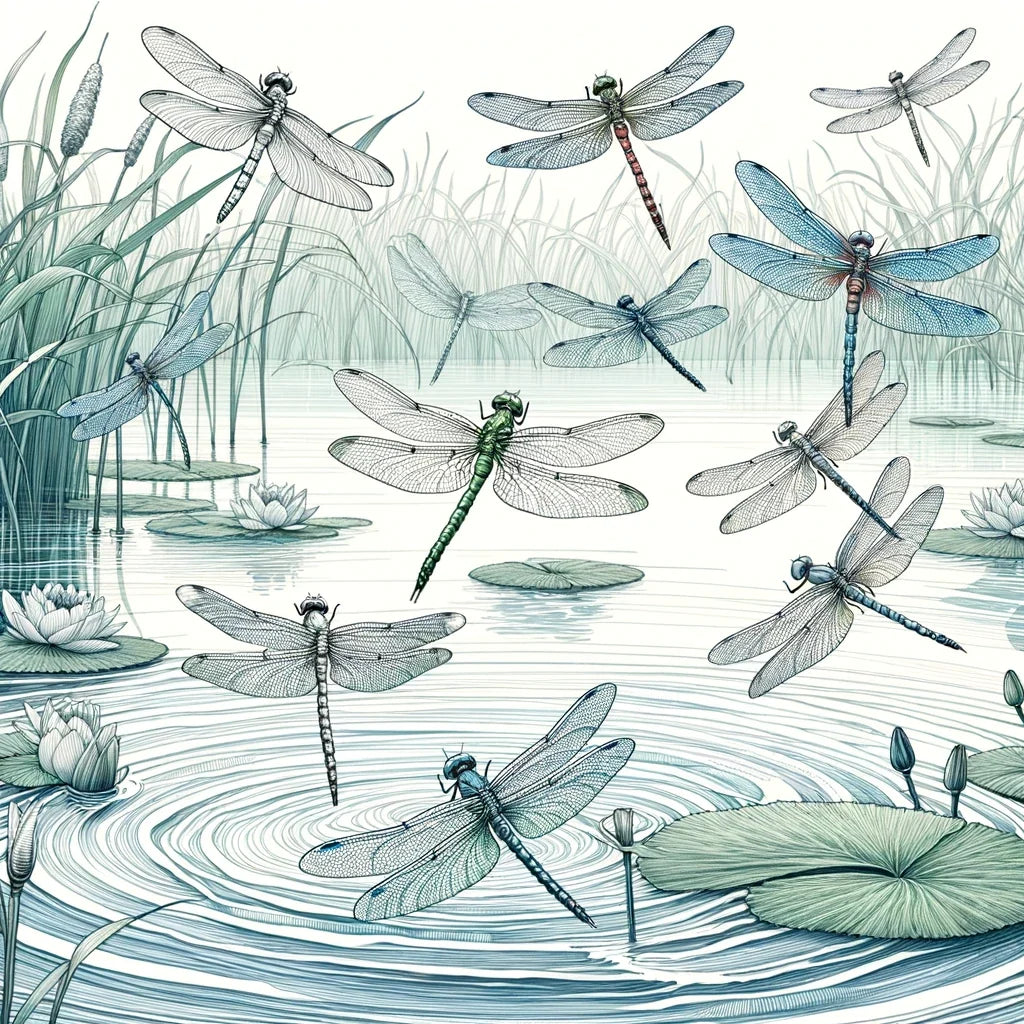 Dragonfly Waltz Canvas