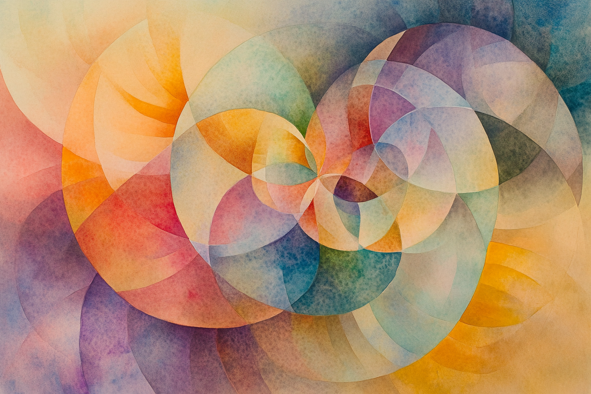 Dreamscape Kaleidoscope Canvas