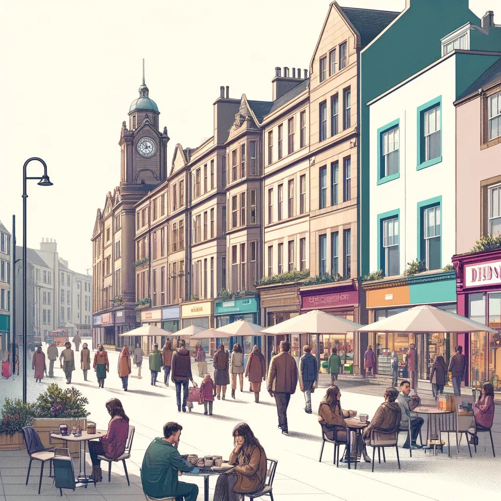 Dundee High Street Canvas