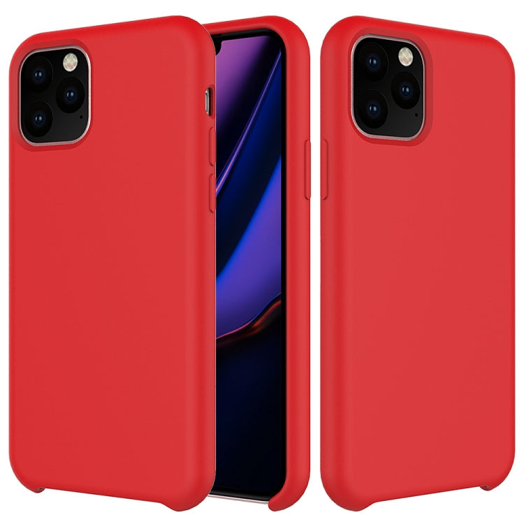 Solid Color Liquid Silicone Shockproof Case, For iPhone 11