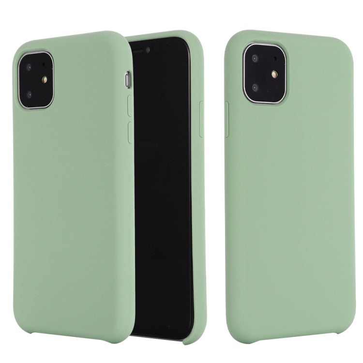 Solid Color Liquid Silicone Shockproof Case, For iPhone 11