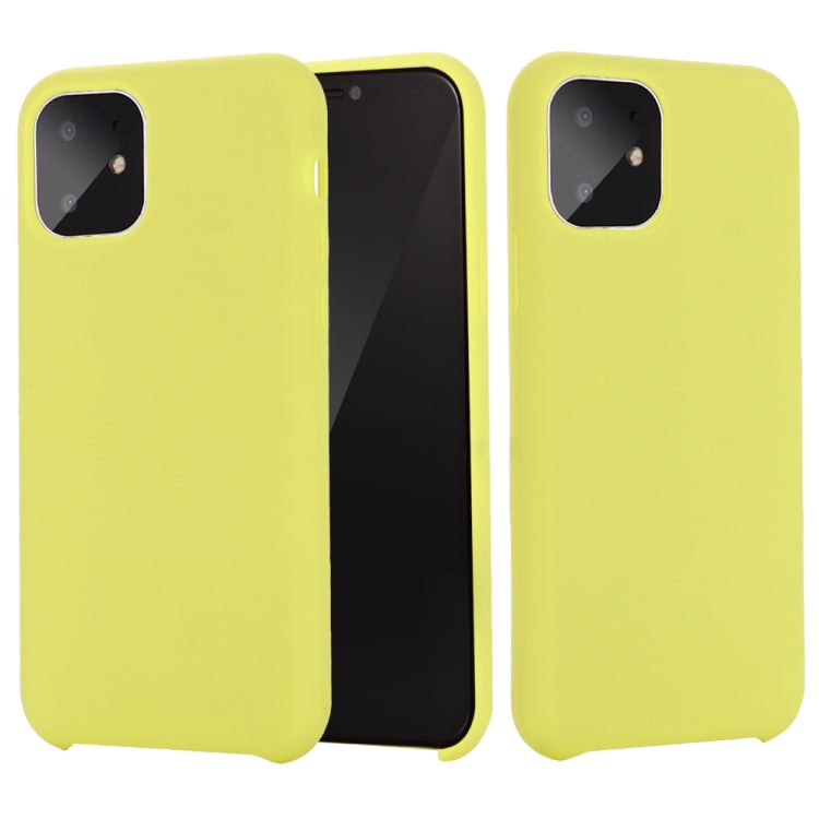 Solid Color Liquid Silicone Shockproof Case, For iPhone 11