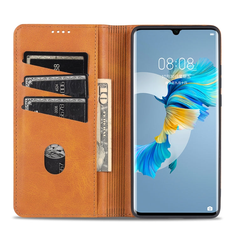 AZNS Magnetic Calf Texture Horizontal Flip Leather Case with Card Slots & Holder & Wallet, For Huawei Nova 8 SE, For OPPO K7 / Reno3 5G, For vivo Y3s / Y17, For vivo Y73s / S7e