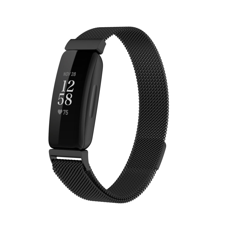 For Fitbit Inspire 2 Milanese Replacement Wrist Strap Watchband, S, L