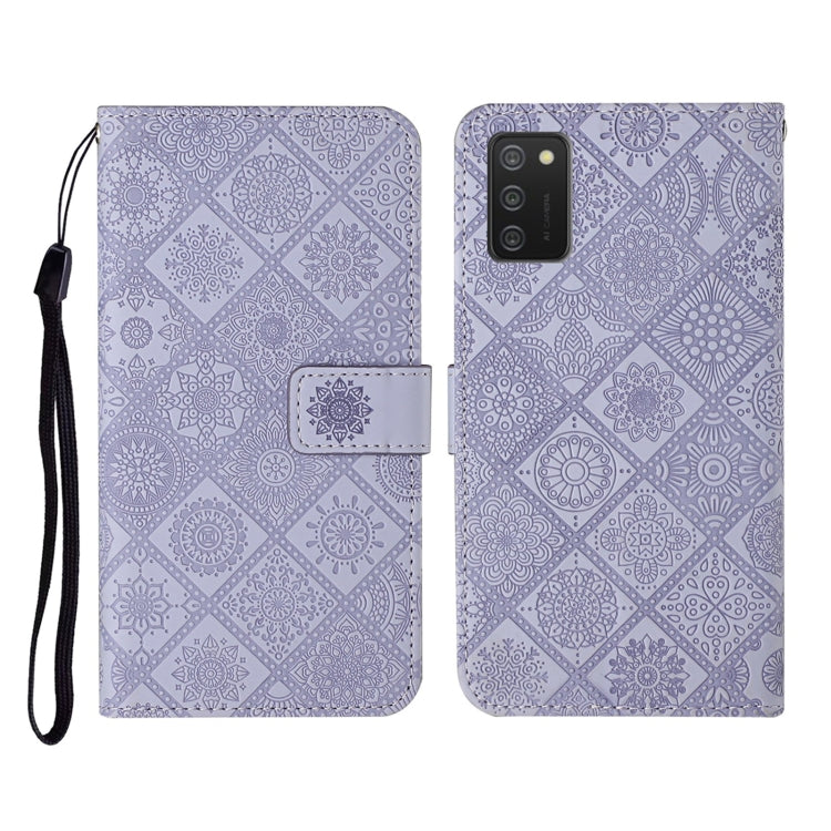 Ethnic Style Embossed Pattern Horizontal Flip Leather Case with Holder & Card Slots & Wallet & Lanyard, For Samsung Galaxy S21Ultra 5G, For Samsung Galaxy A02s (US Version)