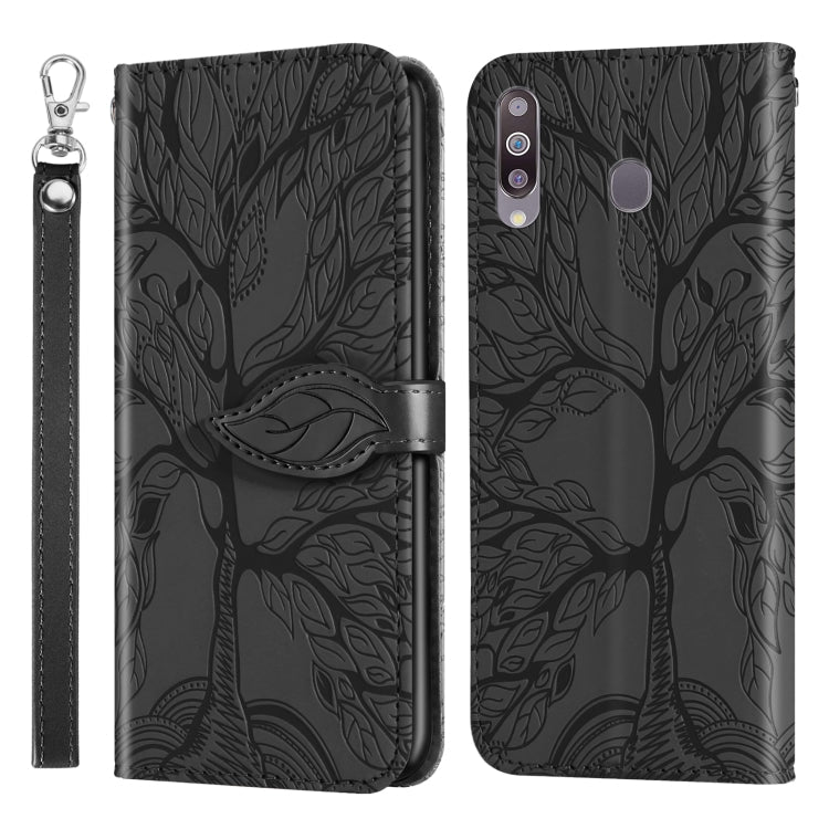Life of Tree Embossing Pattern Horizontal Flip Leather Case with Holder & Card Slot & Wallet & Photo Frame & Lanyard, For Samsung Galaxy A8s, For Samsung Galaxy A10s, For Samsung Galaxy A20 / A30, For Samsung Galaxy A20e