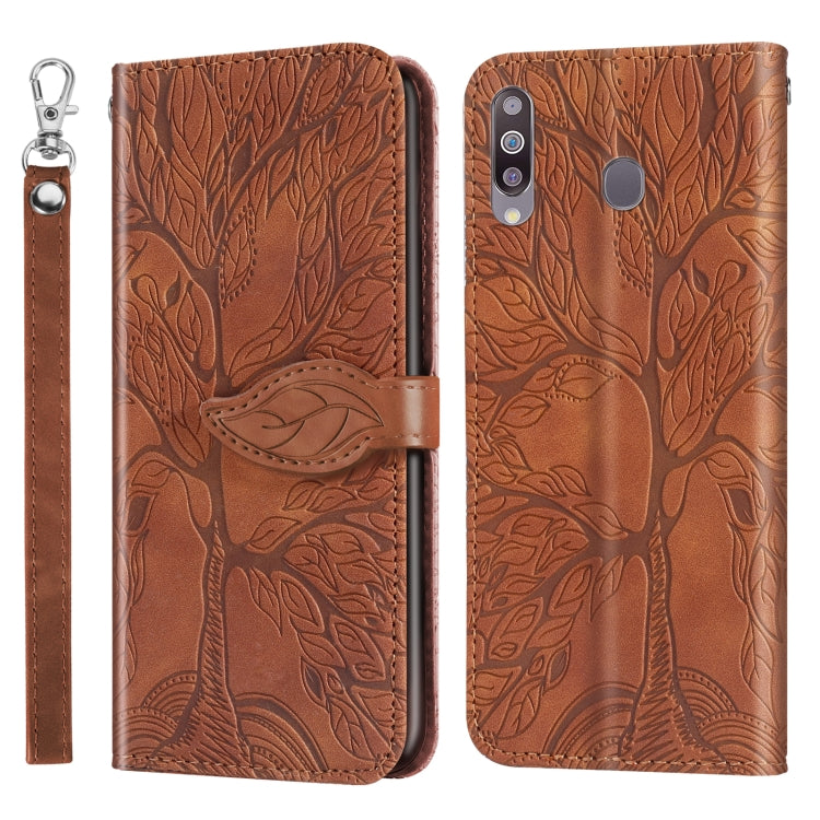 Life of Tree Embossing Pattern Horizontal Flip Leather Case with Holder & Card Slot & Wallet & Photo Frame & Lanyard, For Samsung Galaxy A8s, For Samsung Galaxy A10s, For Samsung Galaxy A20 / A30, For Samsung Galaxy A20e