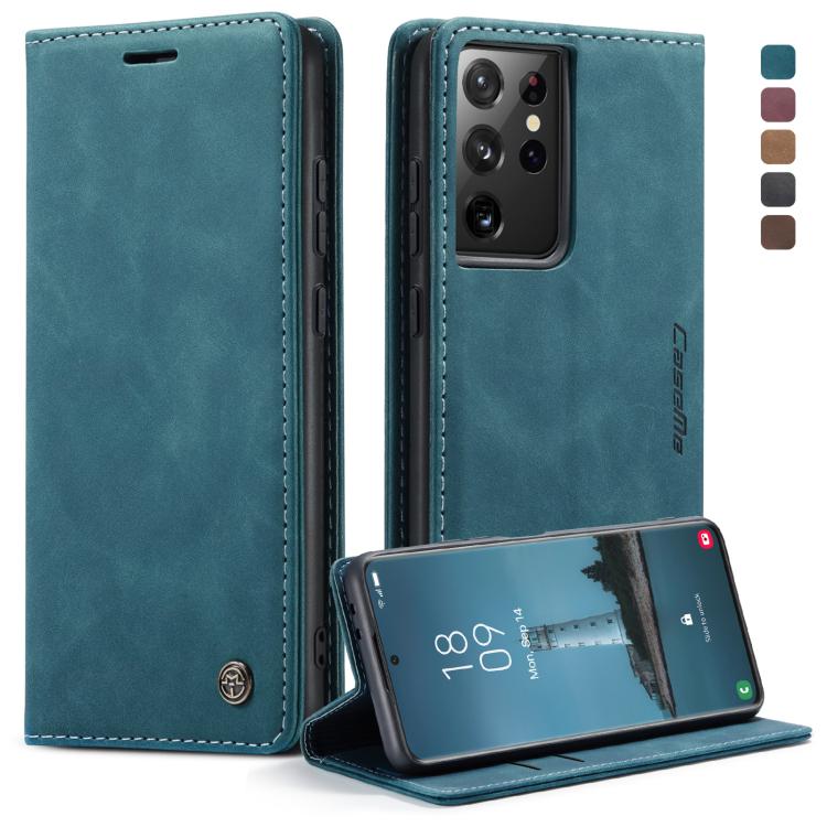 CaseMe 013 Multifunctional Horizontal Flip Leather Case with Holder & Card Slot & Wallet, For Samsung Galaxy S21 5G, For Samsung Galaxy S21+ 5G, For Samsung Galaxy S21 Ultra 5G