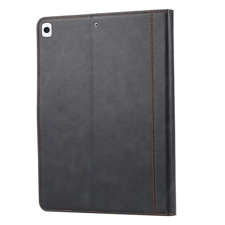 Calf Texture Double Fold Clasp Horizontal Flip Leather Case with Photo Frame & Holder & Card Slots & Wallet, For iPad 10.2, For iPad Pro 10.5, For iPad 9.7 (2018/2017) / Air 2, For iPad mini 5 / mini 4 / mini 3, For iPad Pro 11 inch (2020)             ...