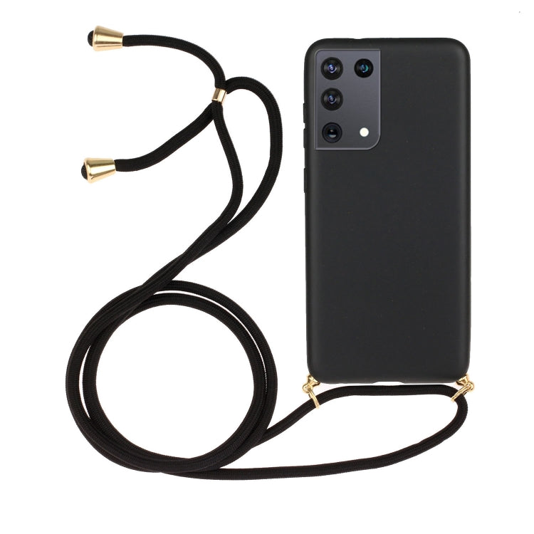 Wheat Straw Material + TPU Protective Case with Lanyard, For Samsung Galaxy S21 5G, For Samsung Galaxy S21+ 5G, For Samsung Galaxy S21 Ultra 5G, For Samsung Galaxy S20 FE