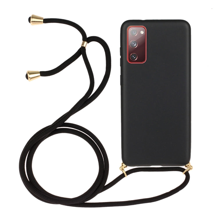 Wheat Straw Material + TPU Protective Case with Lanyard, For Samsung Galaxy S21 5G, For Samsung Galaxy S21+ 5G, For Samsung Galaxy S21 Ultra 5G, For Samsung Galaxy S20 FE
