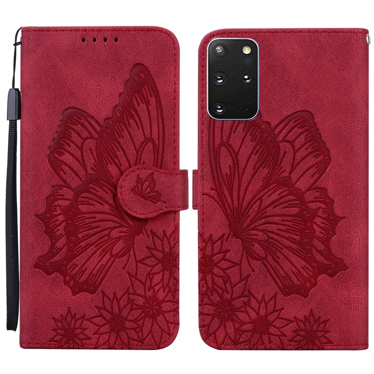 Retro Skin Feel Butterflies Embossing Horizontal Flip Leather Case with Holder & Card Slots & Wallet, For Samsung Galaxy S20+, For Samsung Galaxy S20 Ultra, For Samsung Galaxy S21 5G, For Samsung Galaxy S21 Ultra  5G