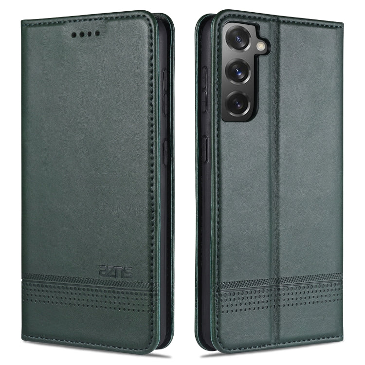 AZNS Magnetic Calf Texture Horizontal Flip Leather Case with Card Slots & Holder & Wallet, For Samsung Galaxy A12, For Samsung Galaxy S21 5G, For Xiaomi Mi 10T Lite 5G
