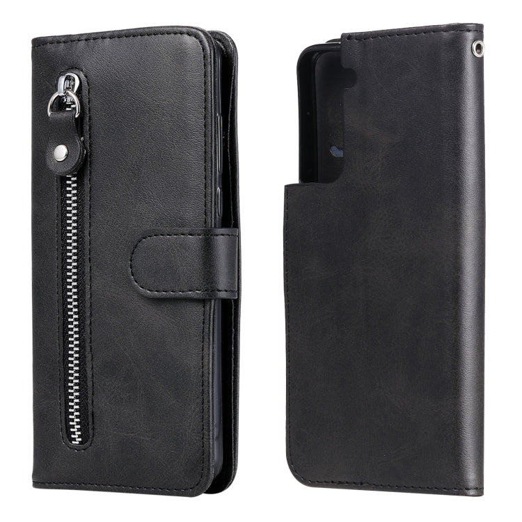 Fashion Calf Texture Zipper Horizontal Flip Leather Case with Holder & Card Slots & Wallet, For Samsung Galaxy S21 5G, For Samsung Galaxy S21 Plus 5G, For Samsung Galaxy S21 Ultra 5G