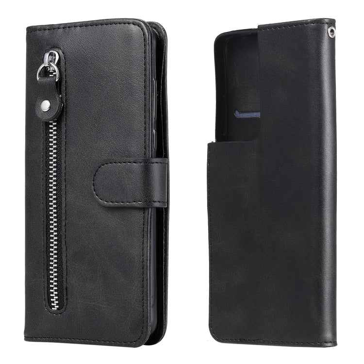 Fashion Calf Texture Zipper Horizontal Flip Leather Case with Holder & Card Slots & Wallet, For Samsung Galaxy S21 5G, For Samsung Galaxy S21 Plus 5G, For Samsung Galaxy S21 Ultra 5G