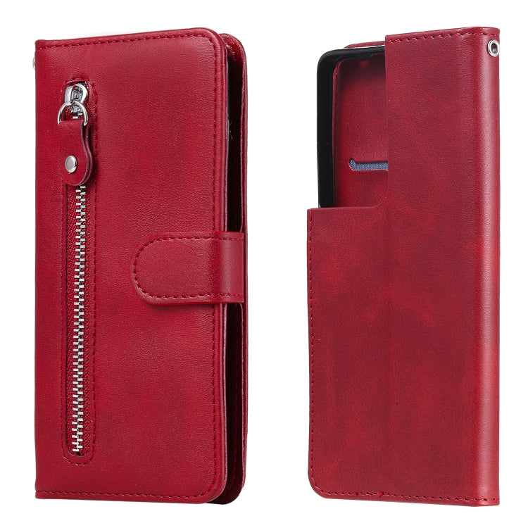 Fashion Calf Texture Zipper Horizontal Flip Leather Case with Holder & Card Slots & Wallet, For Samsung Galaxy S21 5G, For Samsung Galaxy S21 Plus 5G, For Samsung Galaxy S21 Ultra 5G