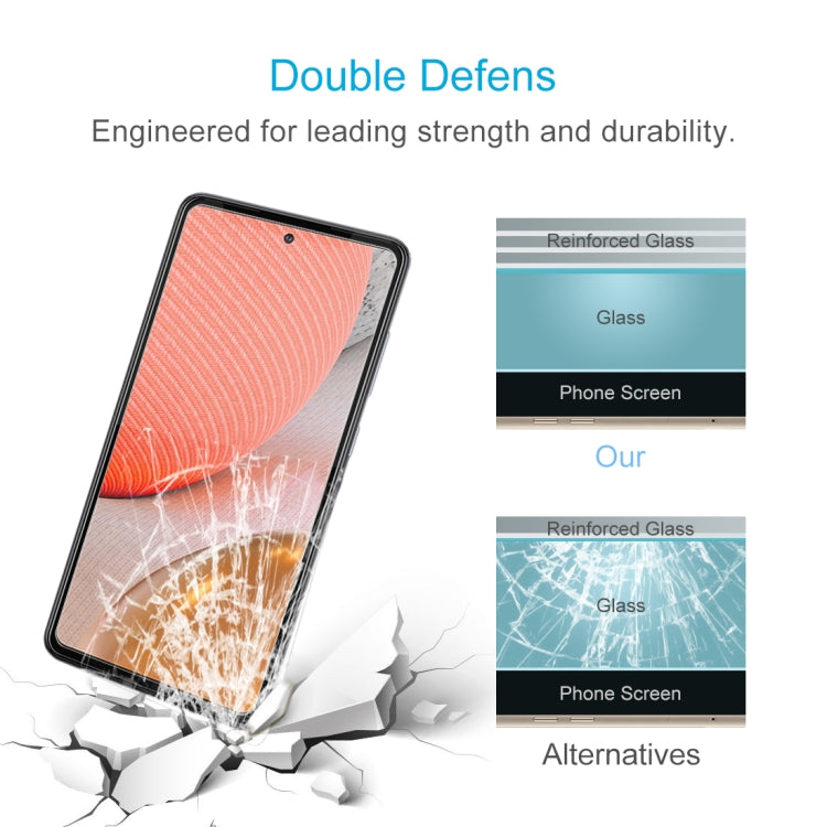 10 PCS 0.26mm 9H 2.5D Tempered Glass Film, For Samsung Galaxy A72 5G / 4G (10pcs), For Samsung Galaxy A72 4G (10 PCS), For Samsung Galaxy A52 4G (10 PCS), For Samsung Galaxy A52 5G (10pcs)