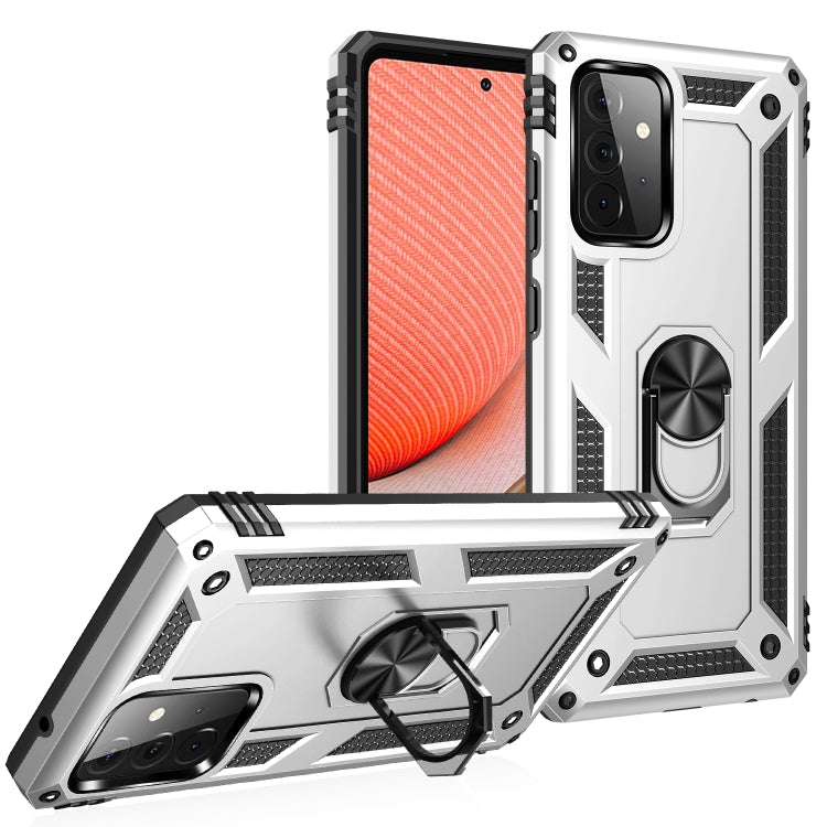 Shockproof TPU + PC Protective Case with 360 Degree Rotating Holder, For Samsung Galaxy A12 5G, For Samsung Galaxy A52 5G / 4G, For Samsung Galaxy A72 5G / 4G