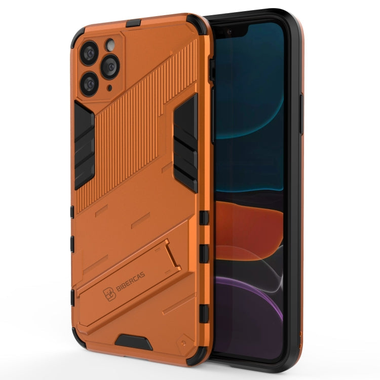 Punk Armor 2 in 1 PC + TPU Shockproof Case with Invisible Holder, For iPhone 11 Pro Max, For iPhone X / XS, For iPhone XR
