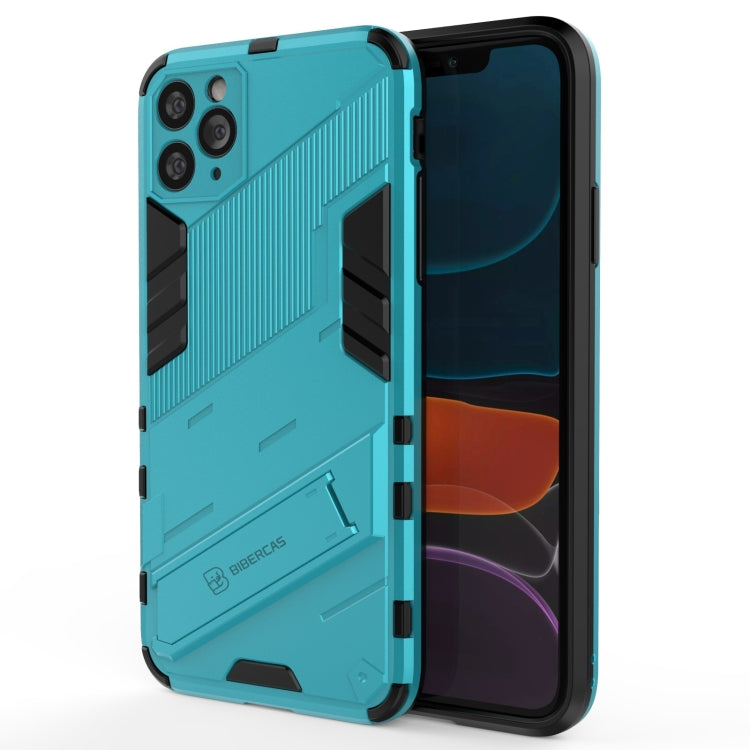 Punk Armor 2 in 1 PC + TPU Shockproof Case with Invisible Holder, For iPhone 11 Pro Max, For iPhone X / XS, For iPhone XR
