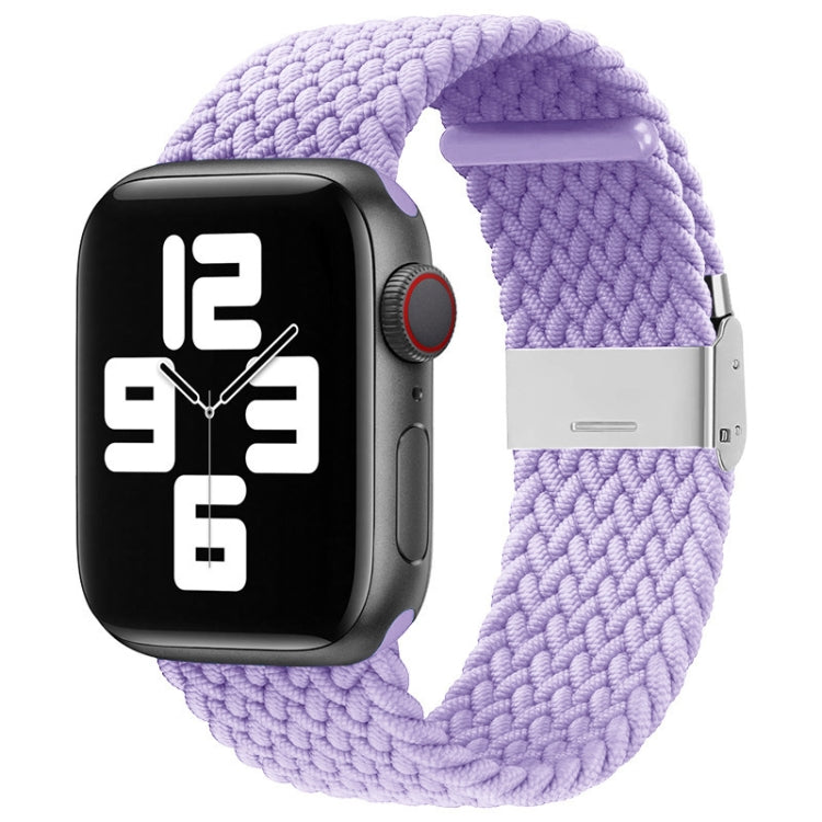Braided + Stainless Steel Replacement Watchbands For Apple Watch Series 6 & SE & 5 & 4 40mm / 3 & 2 & 1 38mm, For Apple Watch Series 8&7 41mm / SE 2&6&SE&5&4 40mm / 3&2&1 38mm, For Apple Watch Series 7 41mm / 6 & SE & 5 & 4 40mm