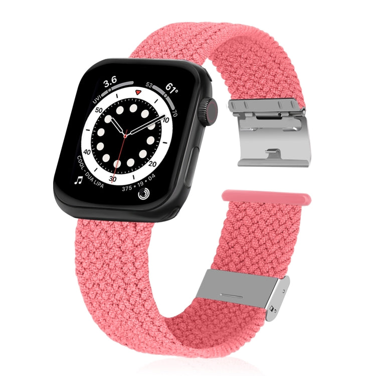 Braided + Stainless Steel Replacement Watchbands For Apple Watch Series 6 & SE & 5 & 4 44mm / 3 & 2 & 1 42mm, For Apple Watch Series 7 45mm / 6 & SE & 5 & 4 44mm / 3 & 2 & 1 42mm