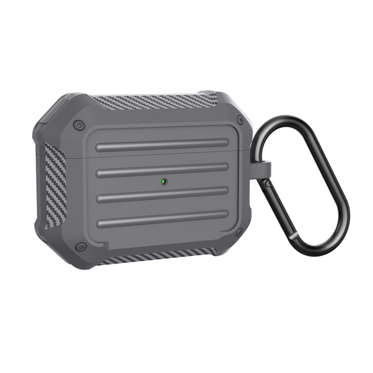 Wireless Earphones Shockproof Carbon Fiber Luggage TPU Protective Case, For AirPods 1/2, For AirPods Pro