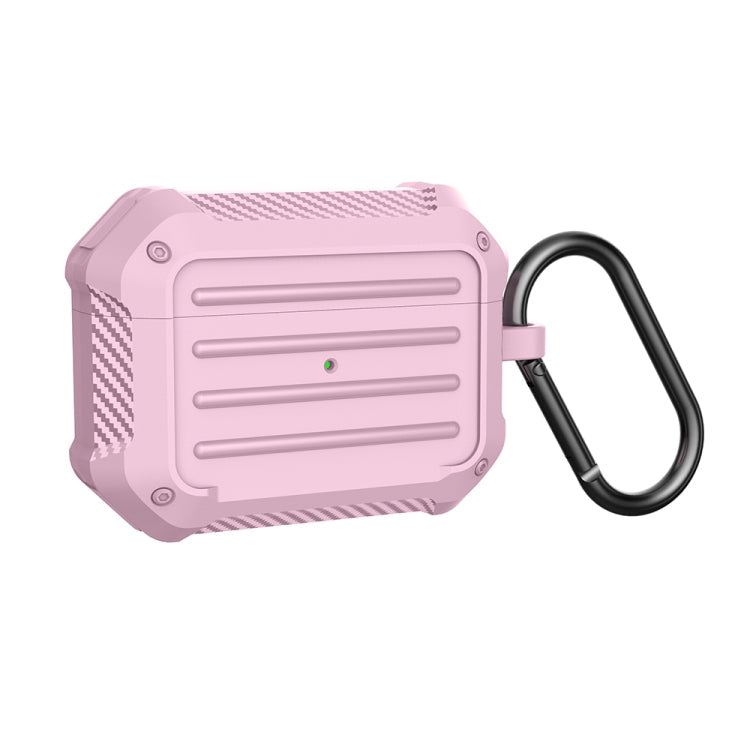 Wireless Earphones Shockproof Carbon Fiber Luggage TPU Protective Case, For AirPods 1/2, For AirPods Pro
