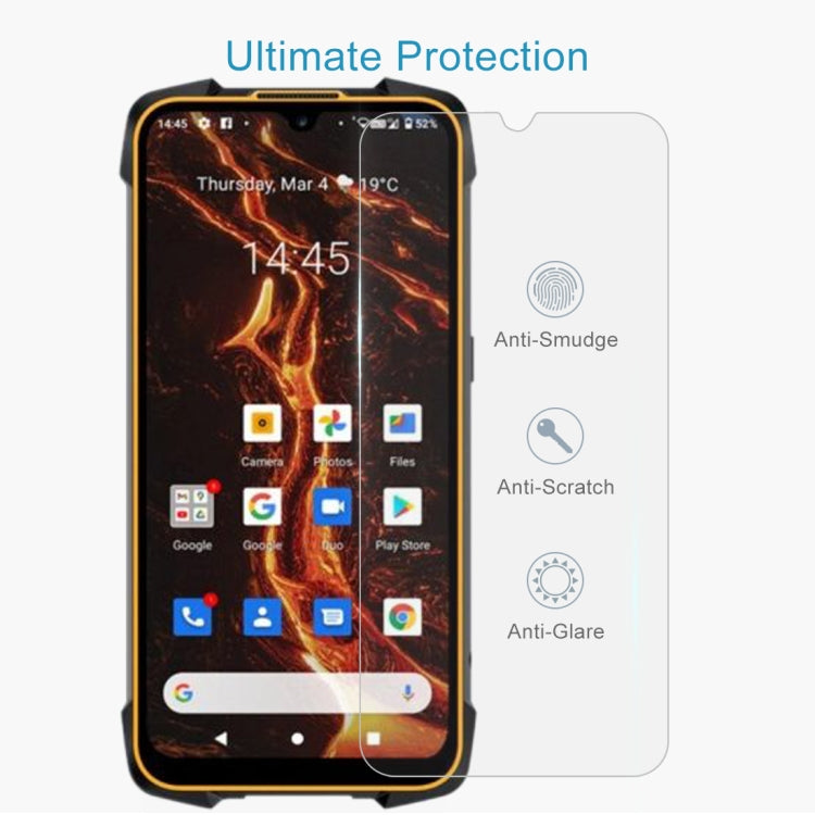 50 PCS 0.26mm 9H Surface Hardness 2.5D Explosion-proof Tempered Glass Non-full Screen Film, For Cubot Kingkong 5 Pro (10 PCS), For  Doogee S59 Pro (50 PCS), For Doogee S59 (50 PCS), For Doogee S58 Pro (50 PCS), For Doogee S68 Pro (50 PCS)              ...