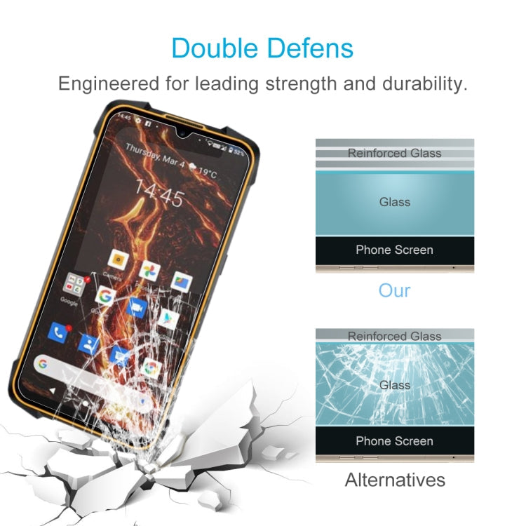50 PCS 0.26mm 9H Surface Hardness 2.5D Explosion-proof Tempered Glass Non-full Screen Film, For Cubot Kingkong 5 Pro (10 PCS), For  Doogee S59 Pro (50 PCS), For Doogee S59 (50 PCS), For Doogee S58 Pro (50 PCS), For Doogee S68 Pro (50 PCS)              ...