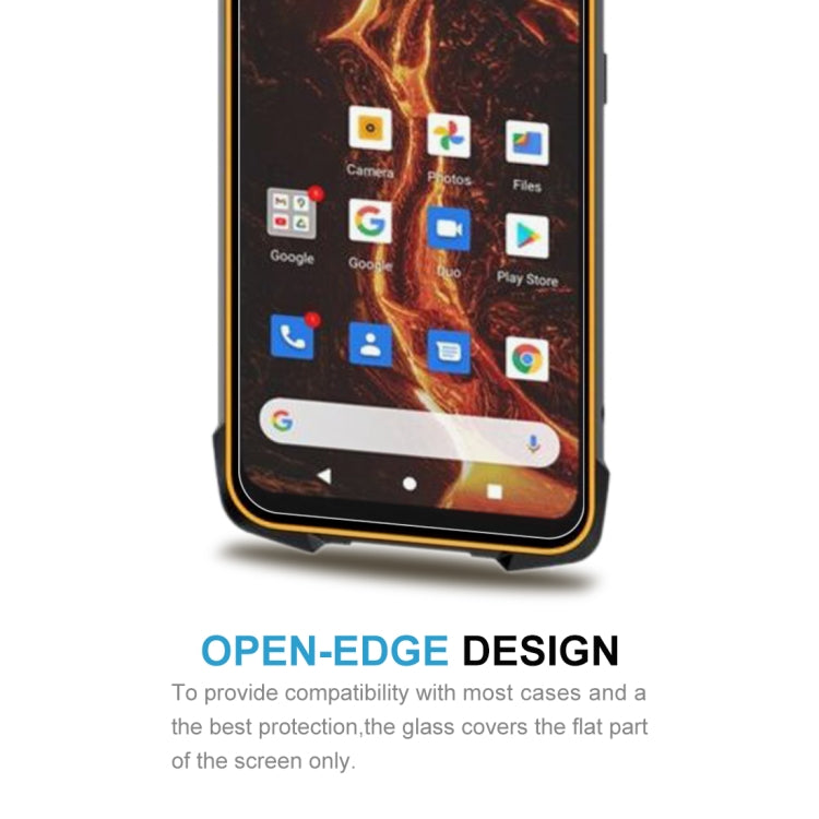 50 PCS 0.26mm 9H Surface Hardness 2.5D Explosion-proof Tempered Glass Non-full Screen Film, For Cubot Kingkong 5 Pro (10 PCS), For  Doogee S59 Pro (50 PCS), For Doogee S59 (50 PCS), For Doogee S58 Pro (50 PCS), For Doogee S68 Pro (50 PCS)              ...