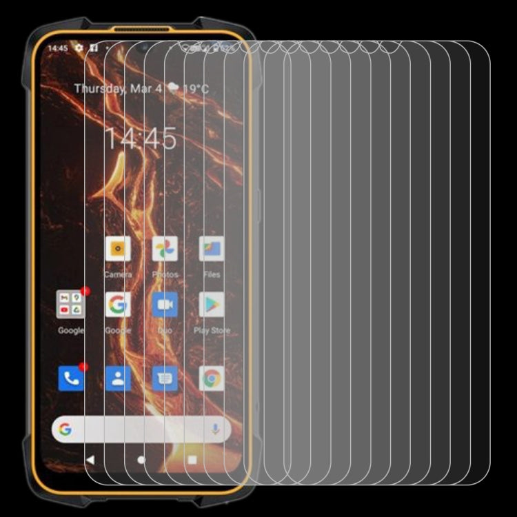 10 PCS 0.26mm 9H Surface Hardness 2.5D Explosion-proof Tempered Glass Non-full Screen Film, For Cubot Kingkong 5 Pro(20 PCS), For Doogee S58 Pro (10 PCS), For Doogee S68 Pro (10 PCS), For Doogee S86 Pro / S86 (10 PCS)