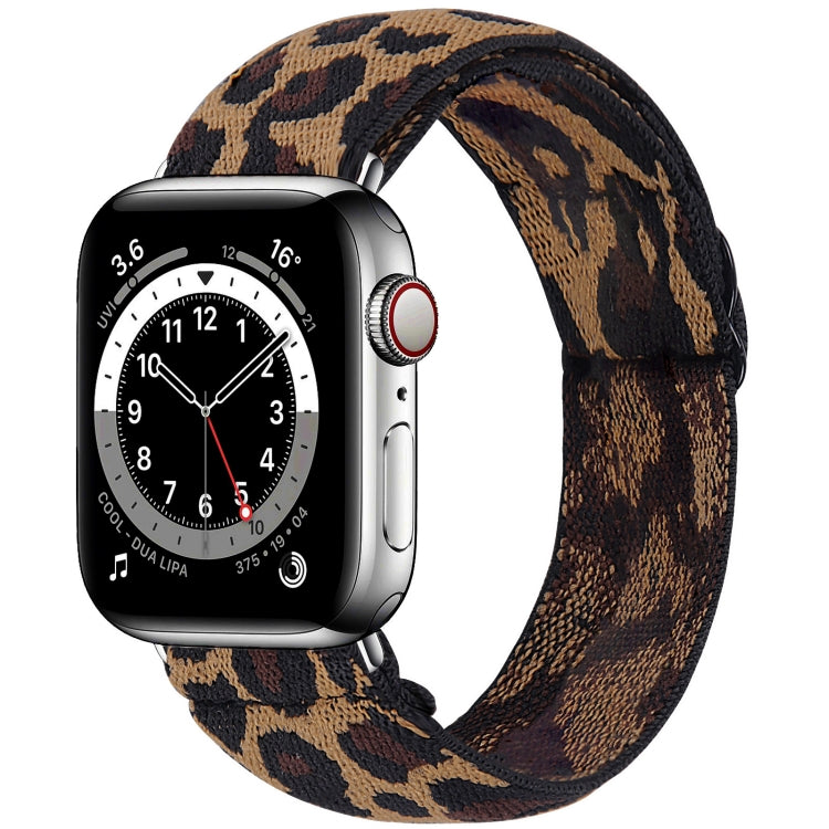 Elastic Watch Strap, For Apple Watch Series 7 45mm / 6 & SE & 5 & 4 44mm / 3 & 2 & 1 42mm, For Apple Watch Series 7 41mm / 6 & SE & 5 & 4 40mm / 3 & 2 & 1 38mm