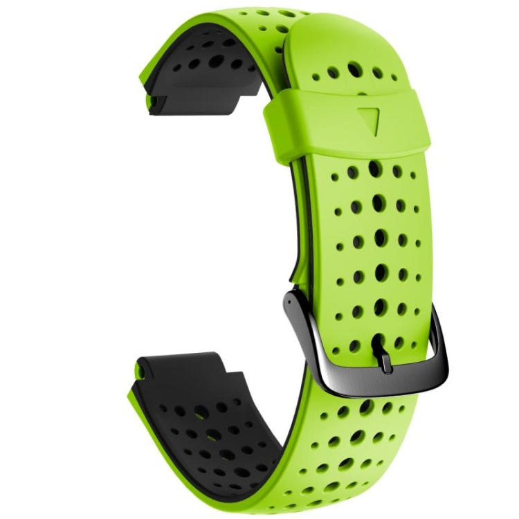 Two-color Silicone Replacement Strap Watchband, For Garmin Forerunner 220