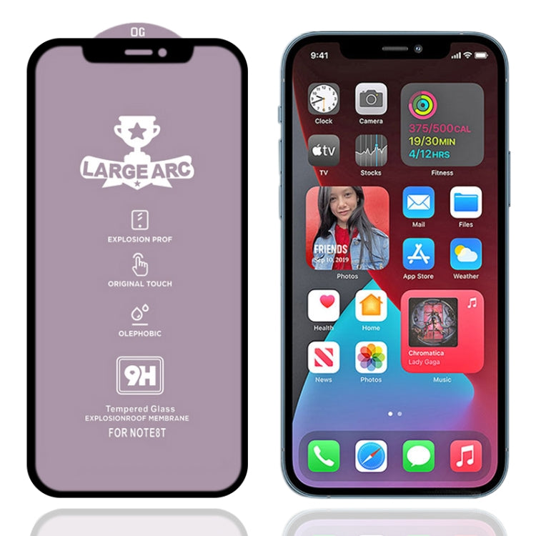 9H HD Large Arc High Alumina Full Screen Tempered Glass Film, For iPhone 12 mini (1 PCS), For iPhone 12 / 12 Pro (1 PCS), For iPhone 12 Pro Max (1 PCS)